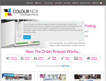 Tablet Screenshot of colourncr.com